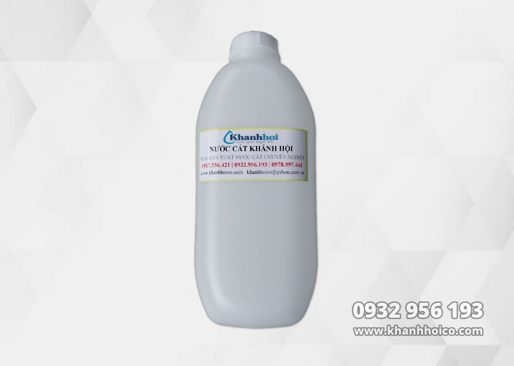 Nước cất can 10l